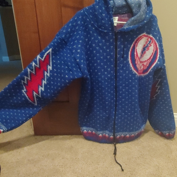 Grateful Dead Wool Sweaterlarge 